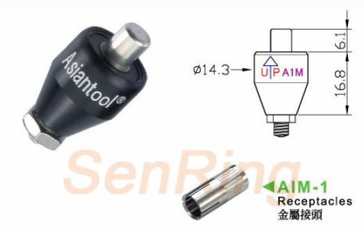 a1m series A1M Series Mercury Slip Ring(1circuits@10A Power Current) mercury slip ring Drawing 