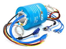 BH2599 Series Industrial Bus Slip Ring(CanBus、Profibus,etc)