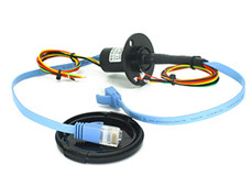EM022 Series Miniture Gigabit Ethernet Slip Ring