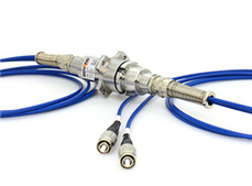 FO400 Series 4 Channels Fiber-Electric Slip Ring Fiber Optic Rotary Joint