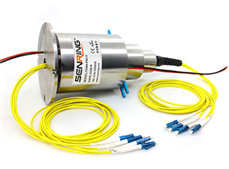 FO409 Series 4 Channels Fiber-Electric Slip Ring