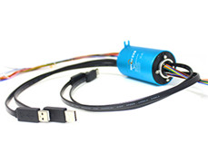 UH1256-02 Series USB2.0 Signal Slip Ring