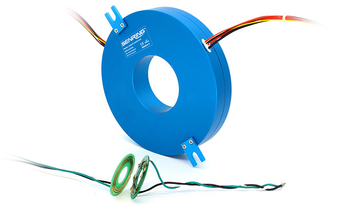 SENRING Standard Ethernet RJ45 Slip Ring Connector 6 Circuits - Slipring  SENRING - Medium