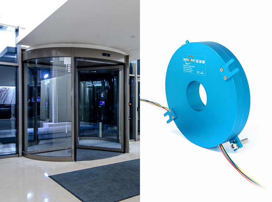 Why choosing SenRing slip rings for revolving door?