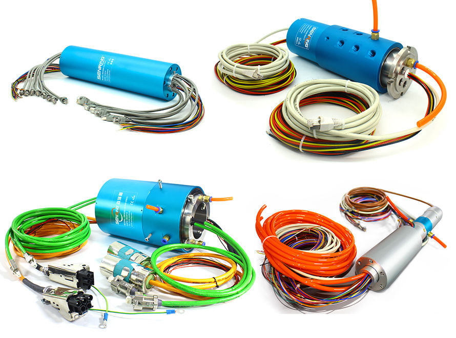 Servo Motor Slip Ring_Working Principle of Hybrid Ethernet and USB Slip Rings