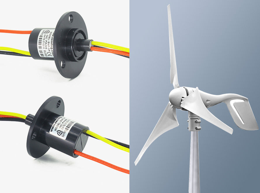 senring snf-0310 slip ring used to Wind Cube&#039;s Small home wind turbine
