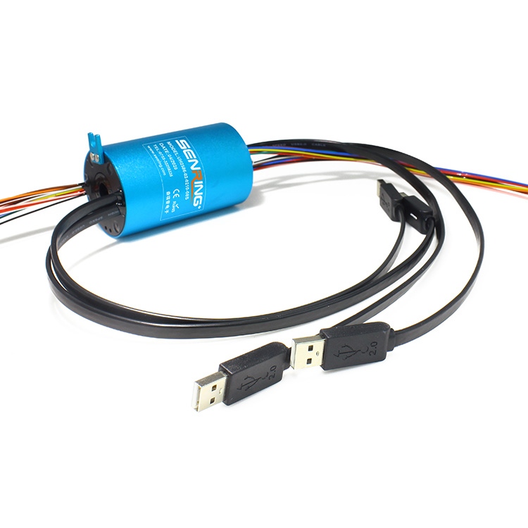 UH3899-02 Series USB2.0 Signal Slip Ring
